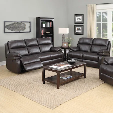 Power Reclining Living Room Group